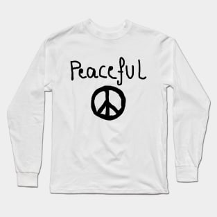 Peaceful Long Sleeve T-Shirt